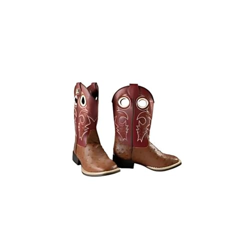 TWİSTER Youth Girls’ Luca Ostrich Western Boots