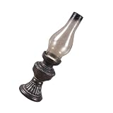 PartyKindom Retro Tisch Öllampe aus Kunstharz und Glas mit Feiner Handwerkskunst als Dekorative Petroleumlampe für Schreibtisch und Fotorequisiten im Vintage Stil