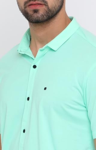 Image of SHOWOFF Men's Regular (Shirt Collar Green XL)