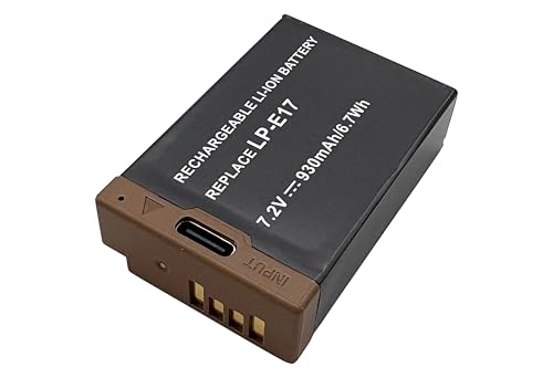 PowerSmart Batería de repuesto para Canon EOS M3, EOS M5, EOS M6, EOS M6, EOS M6 Mark II, EOS R50, EOS R8, EOS Rebel T6i, EOS Rebel T6s, EOS RP (930 mAh, 7,20 V)
