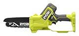 Ryobi ONE+ 18V 6 in. Battery Compact Pruning Mini Chainsaw (TOOL ONLY- battery and charger NOT INCLUDED), PCLCW01B