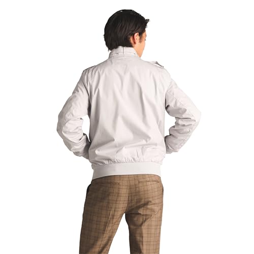 Members Only Men's Classic Iconic Racer, Slim Fit Jacket (Light Grey, Small) by Members Only - Image 2