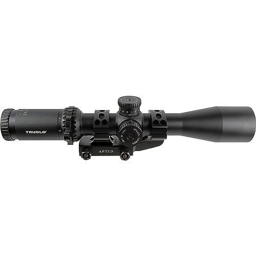Image of Truglo Eminus Scope with 30MM Tube, Illuminated Tacplex Reticle, 1-Piece Mount