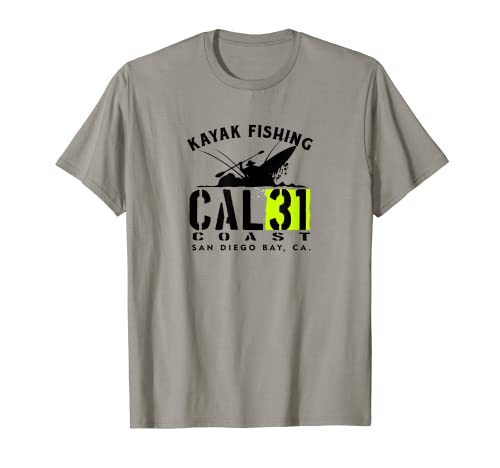 Kayak Fishing San Diego Bay T-Shirt