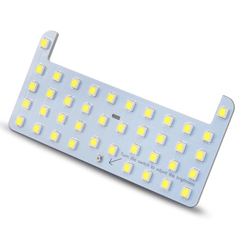 ZEN HON Rear Dome LED Light Board,6000K White Light,Cab Interior Lamp Upgrade Accessories,Fit For Toyota 3rd Gen Tacoma (2016-2023),FJ Cruiser (all series),4Runner (2007-2024),RAV4 (2005-2021)