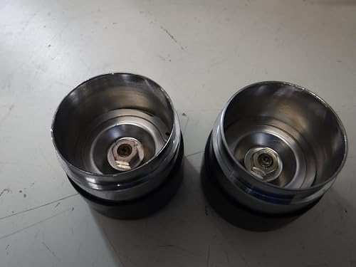 Sea Dog Line Pair (2) Bearing Mate Bearing Hub Caps with Protective Dust/Water Caps 758105 1.980