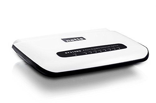 Netis St3108G 8-Port 10/100/1000M Gigabit Desktop Switch, Auto-Negotiation And Plug And Play, 16Gbps Capacity #TOP15