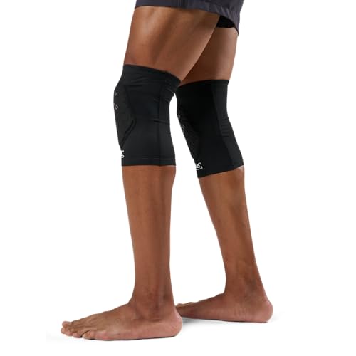Image of McDavid HEX Viz knee /Elbow Pad Pair Black /Grey S