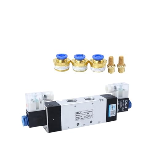 Distributeur pneumatique 4V420-15 électrovanne 5/2 double bobine 24V - 2