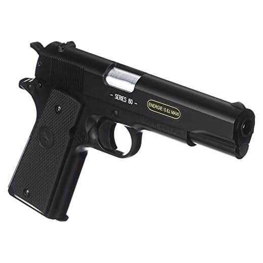 Nfl Airsoft Pistola Colt 1911 a1 h.p.a. (Joule <0,5) con un tobogán de metal