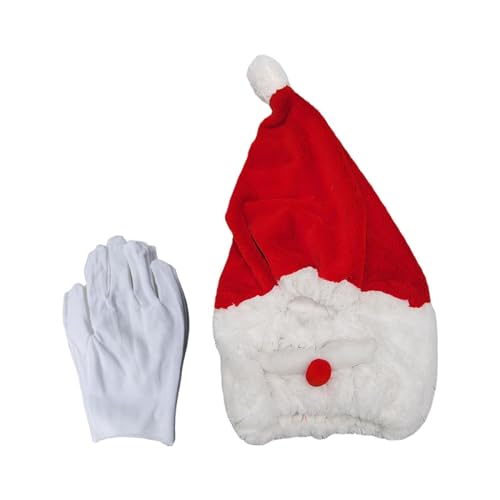 Bonnet casque intégral de ski en flanelle et couvre-casque Noël