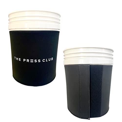 5 Gallon Bucket Universal Neoprene Insulator Wrap | Heavy Duty & Extra Thick To Keep Your Contents Colder or Warmer Longer | Fits All Standard 5 Gallon Buckets