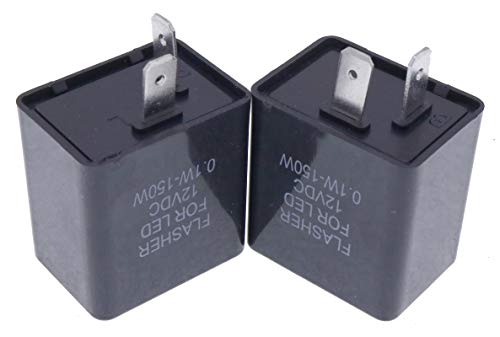 2Pcs 12V Flasher For Led Relay Turn Signal Relay Motorcycle Flasher Relay For Cars Relay Led Turn Signal #TOP1