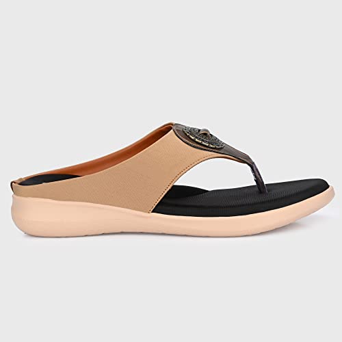 Image of Centrino Women Thong Sandals & Comfortable Ortho Care Sandal For Ladies | Fashion Wear Sandal & Chappal | Soft Cushioned for More comfort (2854)