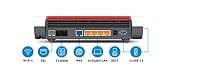 FRITZ!Box 7590 AX Exclusive Edition (Wi-Fi 6 DSL-Router 2.400 MBit/s (5GHz) & 1.200 MBit/s (2,4 GHz), inklusive SanDisk USB-Stick, WLAN Mesh, DECT-Basis, deutschsprachige Version) – Ansicht 3