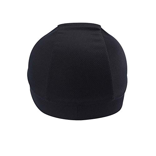 Image of Moisture Wicking Cooling Skull Cap /Helmet Liner /Running Beanie Caps - Motorcycle Cycling Breathable Dome Cap Sweatband
