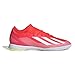 adidas Unisex X Crazyfast League Indoor Sneaker, Solar Red/White/Team Solar Yellow, 10 US Men