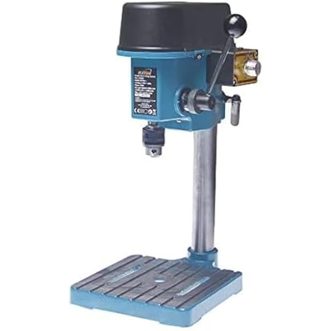 KATSU Mini Bench Drill Press with Adjustable Speed Cover