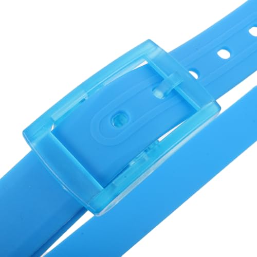 Silicone - Adjustable Waterproof Rubber Sports Waistbelt with Plastic Buckle Casual Dress for Men and Women Golf and Daily Wear3