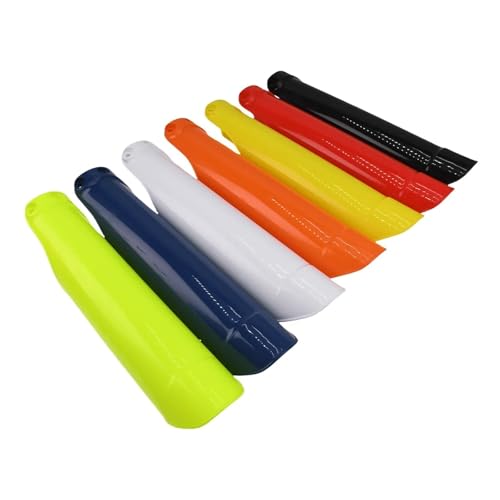 Protector de horquilla roja para rutas extremas de enduro 6