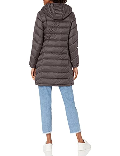 Tommy Hilfiger Women's Mid-Length Puffer Hooded Down Jacket with Drawstring Packing Bag2