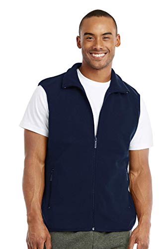 Knocker Men's Polar Fleece Zip Up Vest