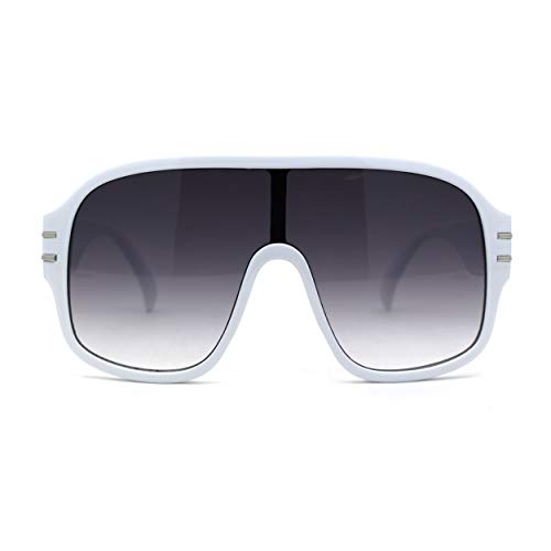 Oversize Shield Large Racer 80s Funk Sunglasses