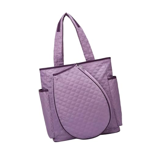 Sac de tennis en toile robuste pour 2 raquettes et voyage week-end chic