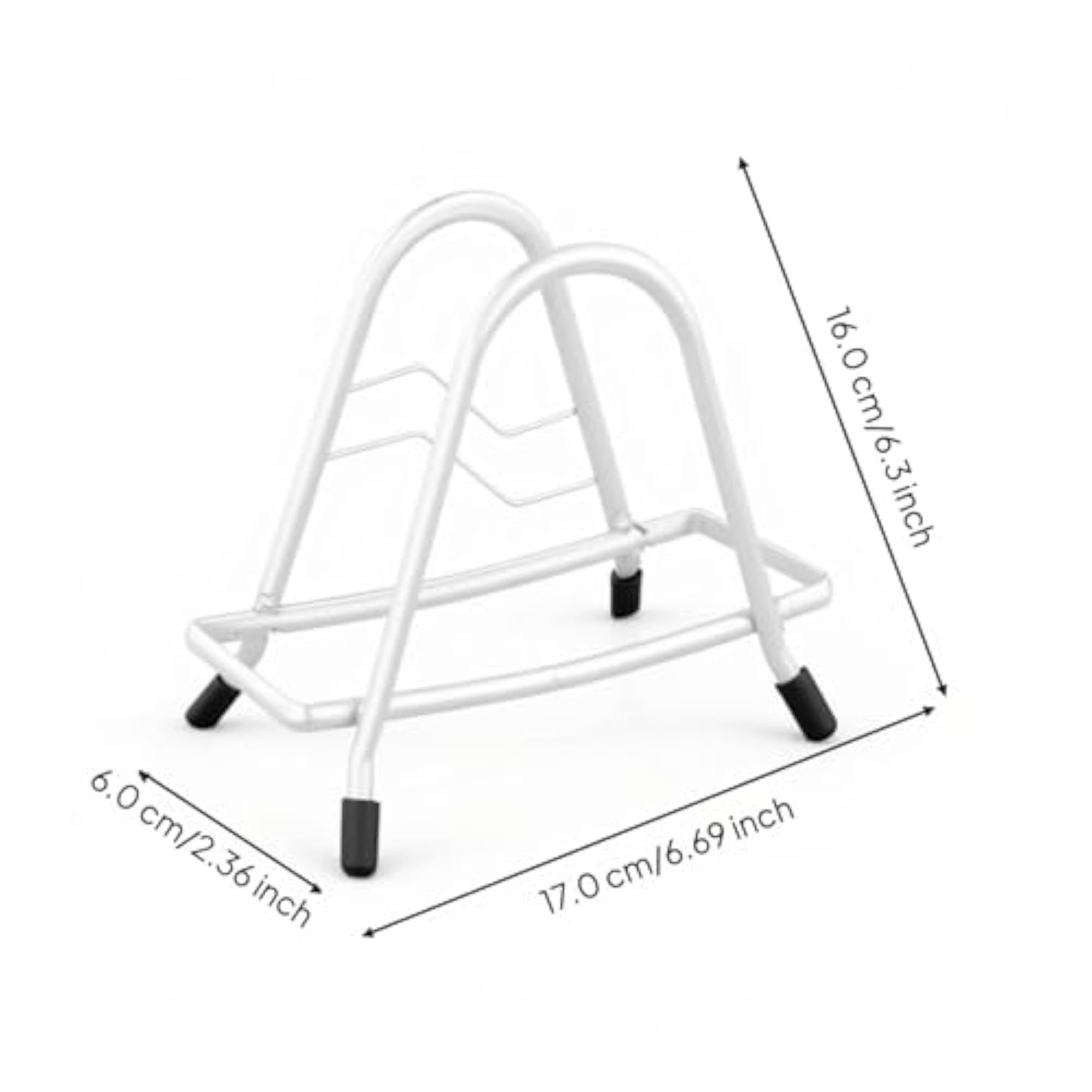304 Stainless Steel Cutting Board Rack, Space-Saving 6cm