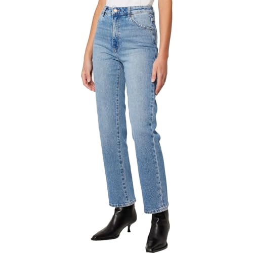 Rolla's Original Straight Leg Jeans Brad Blue3