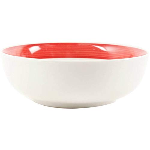 Gibson Home PrimaWare Kitchen Durable Non-stick Cookware Set Includes Cookware, Dinnerware, Tools & Gadgets, Cutlery, Food Storage, Flatware, And Prep Items (83-Piece) Aluminium - Red