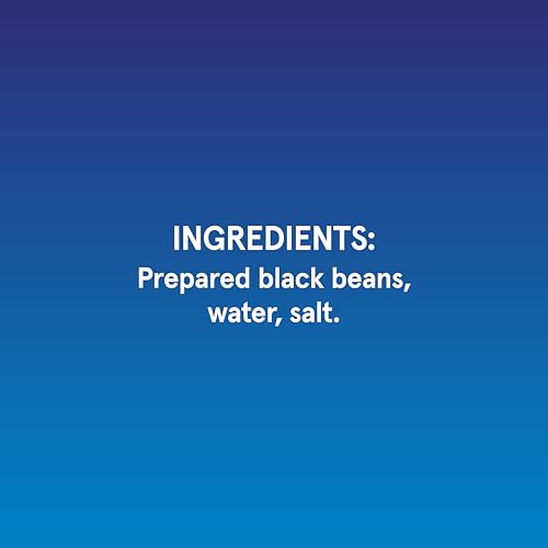 BUSH'S BEST 15 oz Canned Black Beans, Source of Plant Based Protein and Fiber, Low Fat, Gluten Free, (Pack of 12)