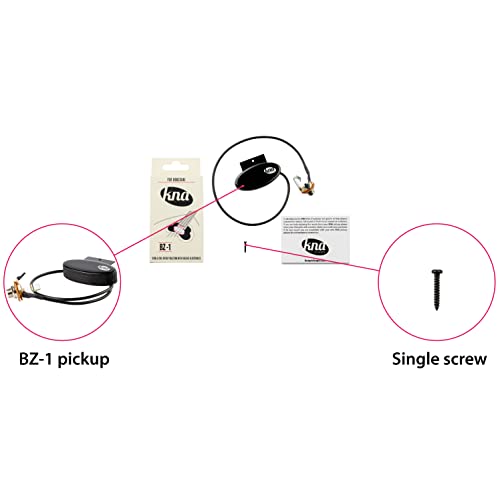 Kna Pickups Bouzouki Soundhole Passive, 8-String Single Coil Pickup (Bz-1) #TOP5