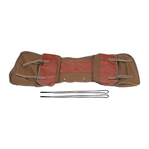 YONGZURA Bolsa para Maletero de Bicicleta, Bolsa portaequipajes Trasera para Bicicleta de Gran Capacidad, para Ciclismo de montaña (Caqui)