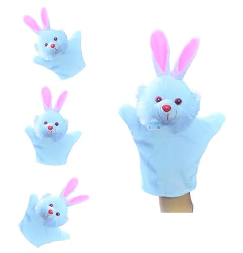 VARUSH Wild Animals & Birds Storytelling Hand Puppets/Hand Puppets for Kid's Learning Playing/Gift for Kids (Rabbit)
