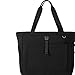 Menolana Tennis Tote Bag with Shoe Compartment Wet and Nylon Tennis Carry Handbag Spacious for Shoes Sports Sweatshirt Gym, Black
