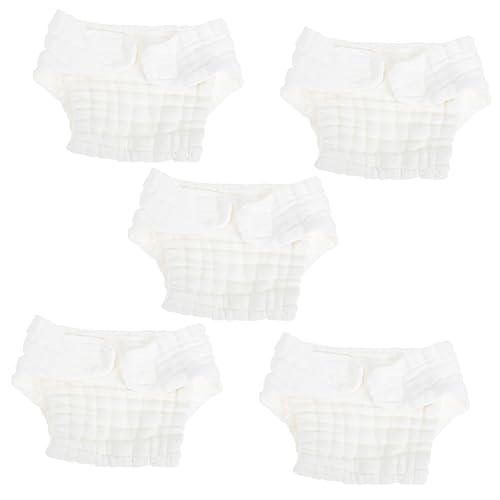 Healeved Newborn Cloth Diapers Washable Reusable Baby Diaper Pants Size S with Waterproof Breathable Fabric Leak Protection for Nighttime Comfort