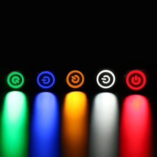 Interrupteur à bouton-poussoir résistant 16mm pour remplacer un bouton défectueux 24V