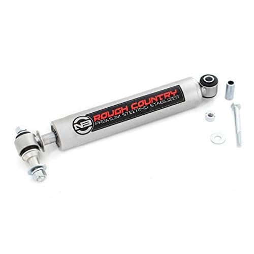 Rough Country N3 Steering Stabilizer for Jeep TJ, YJ, XJ, ZJ &…