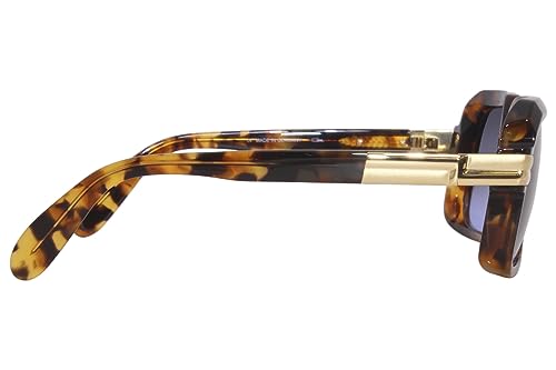 Cazal Legends 607/3 017 Sunglasses Havana/Gold/Blue Gradient Lenses 56mm