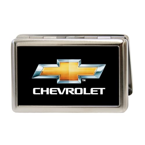 Chevrolet Bowtie Logo Metal Card Holder