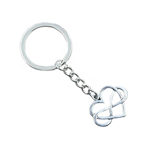 Porte-clés cœur « infini » - 3 cm Cover