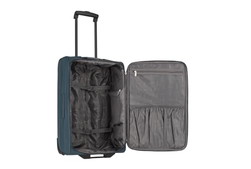 Miniatura 5 de Paklite Maleta De Viaje Con 2 Ruedas, Maleta Con Ruedas De Tamaño Mediano, Orlando, Carrito Clásico De Carcasa Blanda Con Diseño Atemporal, 63 Cm, 58 Litros