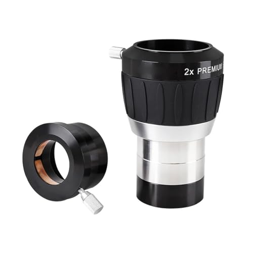 Accesorios para telescopios astronómicos de 1,25" y 2" con multiplicador 2X