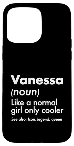 Vanessa Like A Normal Girl Only Cooler Queen ���O �X�}�z�P�[�X iPhone 15 Pro Max �p