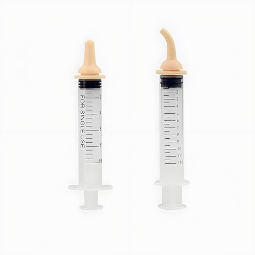 BaraRose 犬 猫 哺乳瓶10ml 直頭タイプ 12ml湾頭タイプ (2)