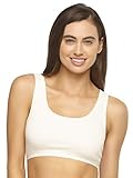 SUSTAINABLE STYLE – Crafted with GOTS-certified organic cotton, this bralette is eco-friendly, gentle on skin, and a timeless everyday essential. WIRELESS COMFORT – Lightweight, wire-free design delivers natural support with a barely-there feel, idea...