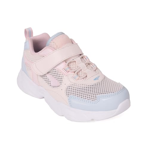 Dr Kong Kid Sneakers Boys Girls Shoes Lightweight Tennis Shoes Breathable Running Athletic Shoes for Toddler/Little Kid 12.5 Little Kid Pink&blue