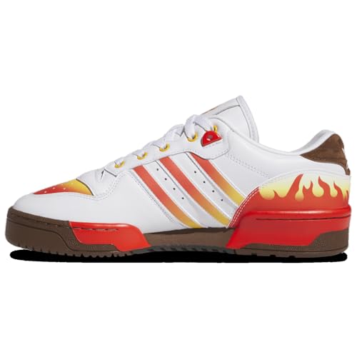 adidas Rivalry Low Demon Slayer - Men's (White/Red/Crew Yellow)2