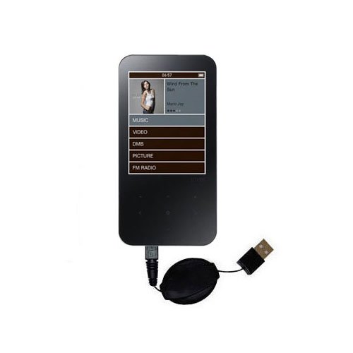 USB Data Cable Retractable Charging Compatible with iRiver B30 Offers Charging Services